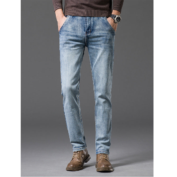 Spring Pencil Pants Slim Outdoor Casual Jeans Spring Pencil Pants Slim Outdoor Casual Jeans