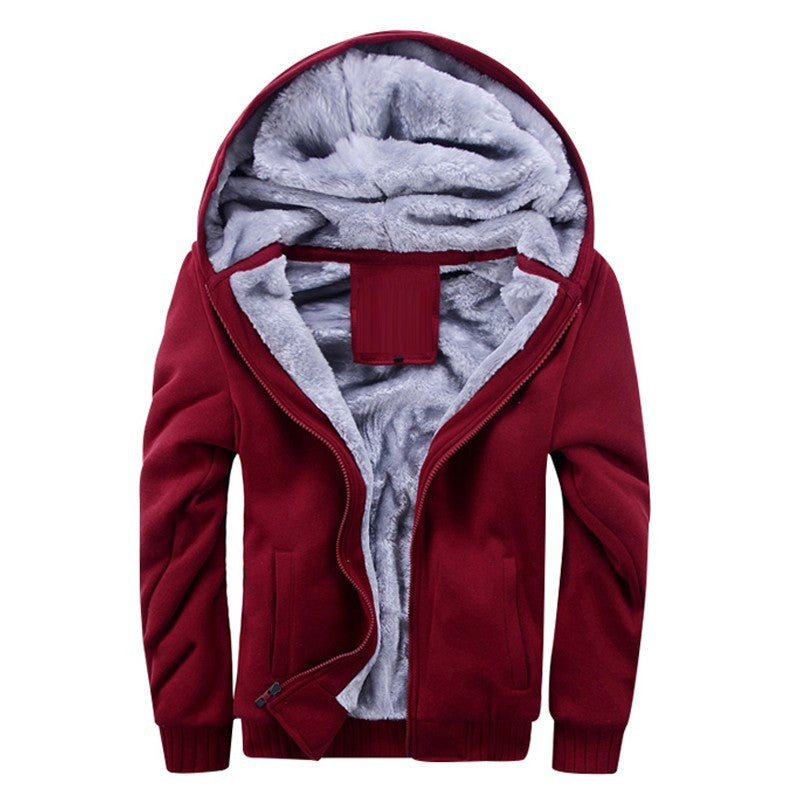 Plus Fleece Sweater Men S Casual Sport Fleece Hooded Jackets Plus Fleece Sweater Men S Casual Sport Fleece Hooded Jackets