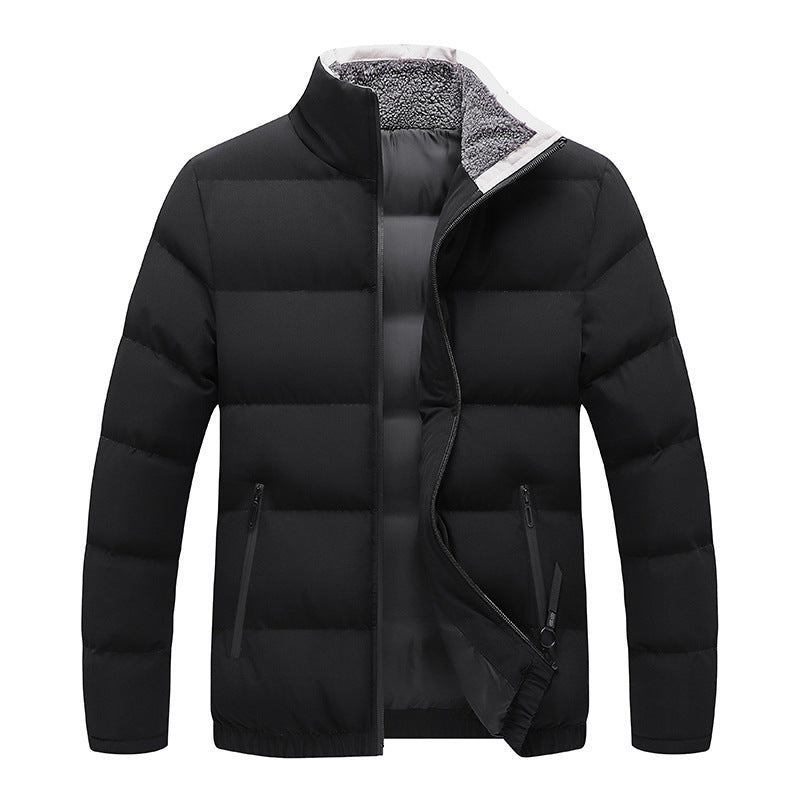 Warm Winter Plus Fleece Jacket Casual All-match Warm Winter Plus Fleece Jacket Casual All-match
