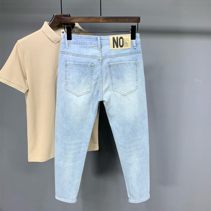 Fashion Brand Casual All-matching Pants Men Fashion Brand Casual All-matching Pants Men
