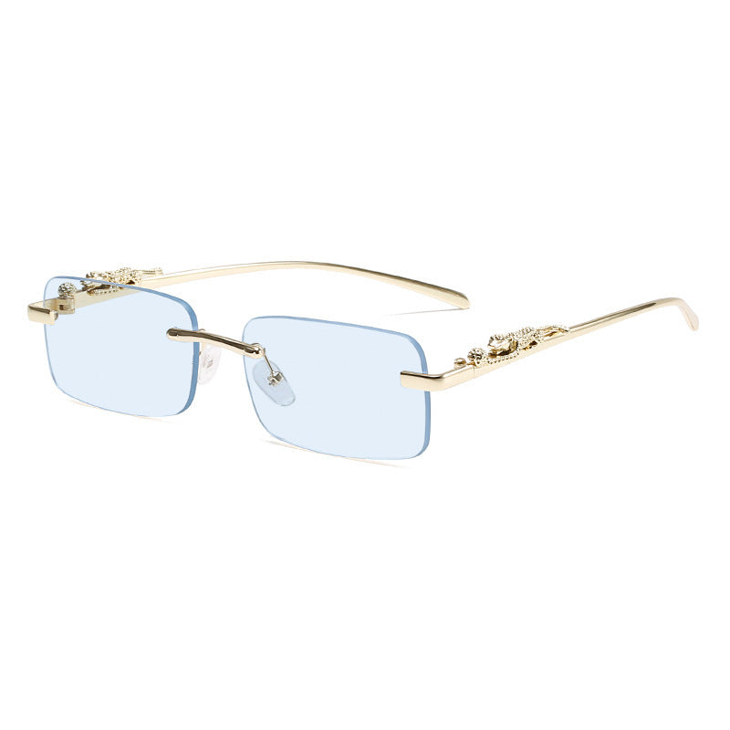 Men And Women Fashion Simple Square Frameless Sunglasses Men And Women Fashion Simple Square Frameless Sunglasses