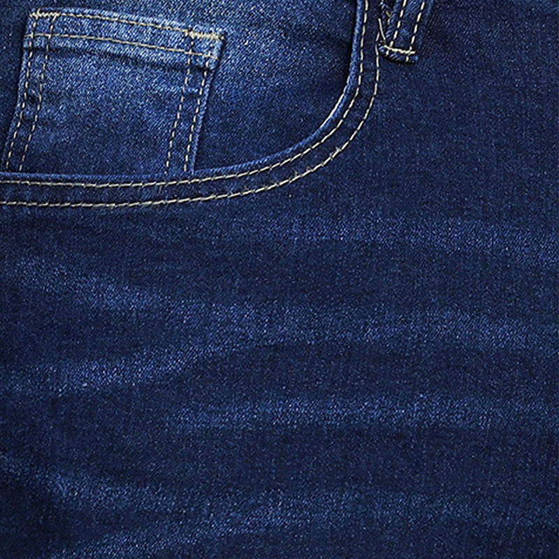 Men's Blue Stretch Skinny Denim Pants Men's Blue Stretch Skinny Denim Pants