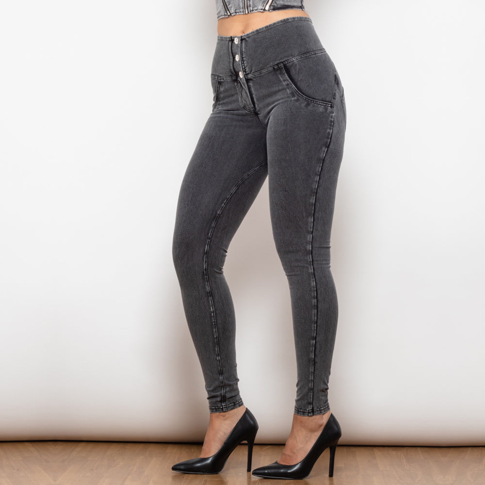 Shascullfites Melody Grey Lift Jeggings Button Up Women Jeans Butt Lift Jeans Women Pants Shaping Jeans High Waist Pencil Pants Shascullfites Melody Grey Lift Jeggings Button Up Women Jeans Butt Lift Jeans Women Pants Shaping Jeans High Waist Pencil Pants