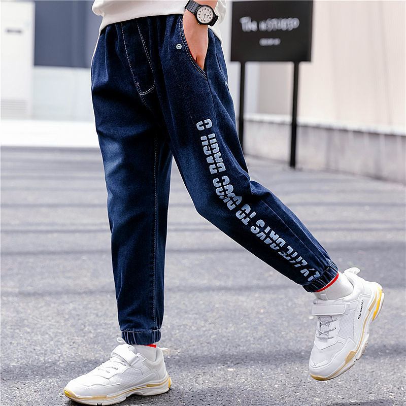 Boys Jeans Autumn And Winter New One-piece Velvet Boys Jeans Autumn And Winter New One-piece Velvet