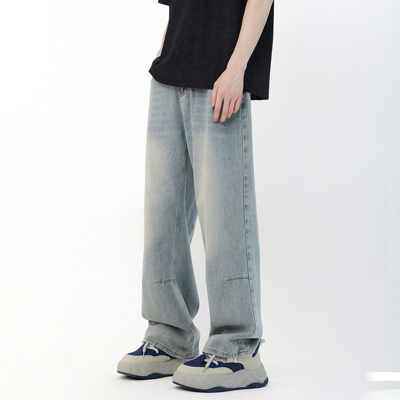 Men's Fashion Brand Loose Casual Wide-leg Trousers Men's Fashion Brand Loose Casual Wide-leg Trousers