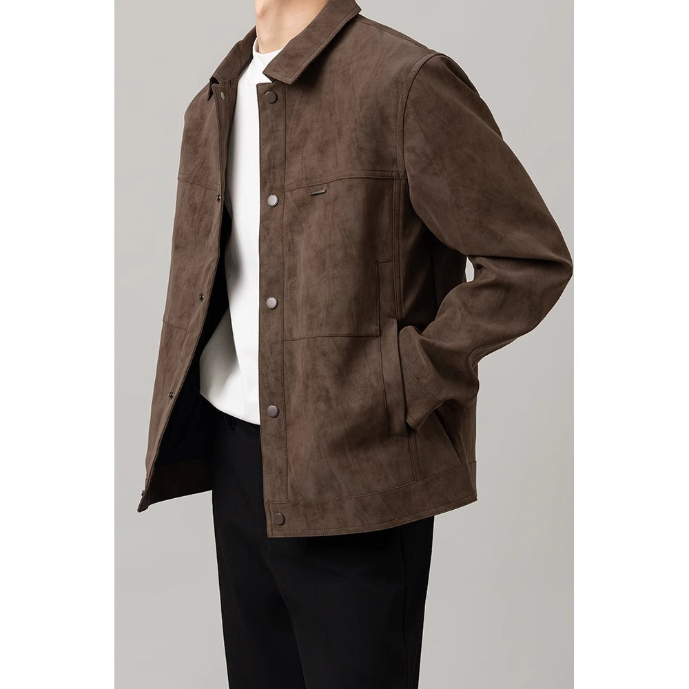 Lightly Mature Short Jacket For Men Lightly Mature Short Jacket For Men