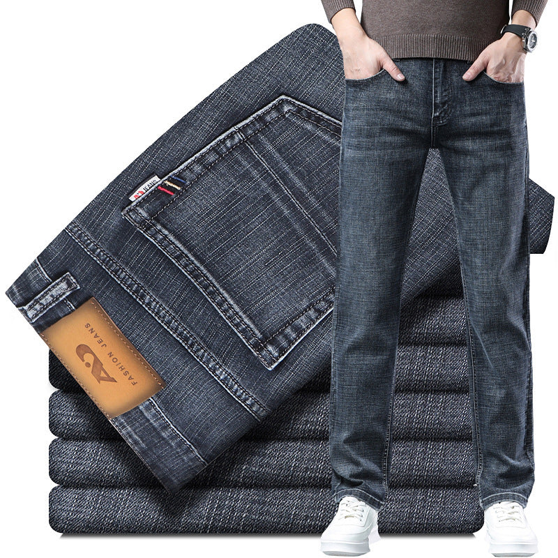 Men's Loose Straight Leg Summer Jeans Men's Loose Straight Leg Summer Jeans