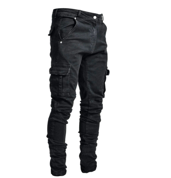 New Skinny Jeans With Side Pockets And Feet For Men New Skinny Jeans With Side Pockets And Feet For Men