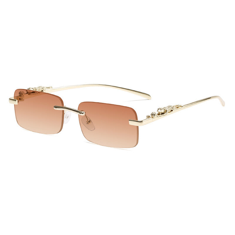 Men And Women Fashion Simple Square Frameless Sunglasses Men And Women Fashion Simple Square Frameless Sunglasses