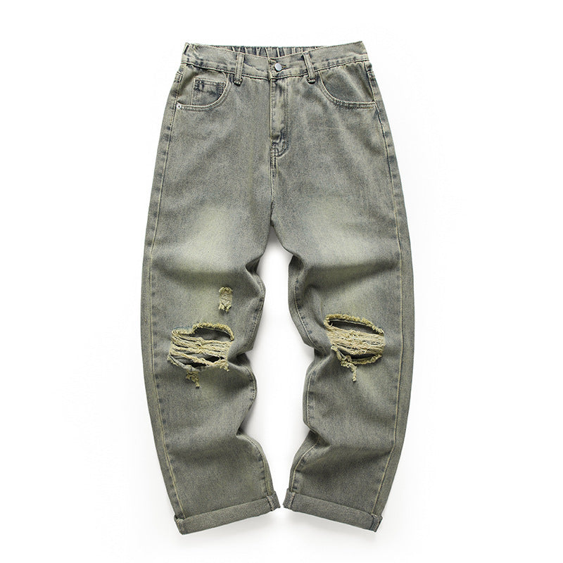 Men's High Street Fashion Brand Loose Casual Trousers Men's High Street Fashion Brand Loose Casual Trousers