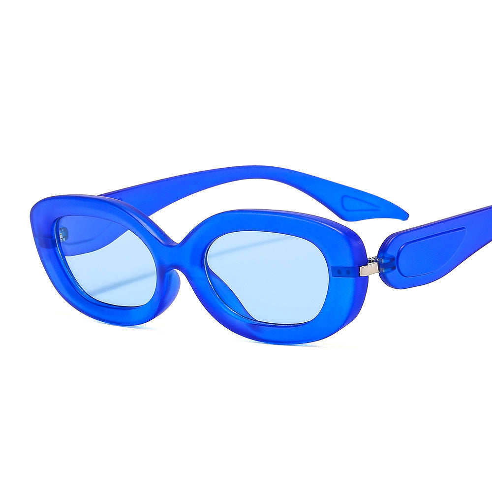 Trendy Sunglasses Oval Small Frame Men And Women Fashion Personalized Trendy Sunglasses Oval Small Frame Men And Women Fashion Personalized