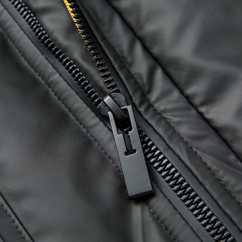 Men's Thickened Simple Hooded Down Jacket Men's Thickened Simple Hooded Down Jacket
