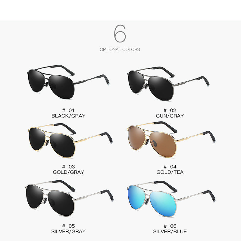 Wholesale Men's New Polarized Sunglasses, Driving Mirror, Fishing Sunglasses Wholesale Men's New Polarized Sunglasses, Driving Mirror, Fishing Sunglasses
