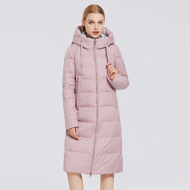 Windproof Zipped Stand Collar Cotton-padded Jacket Windproof Zipped Stand Collar Cotton-padded Jacket