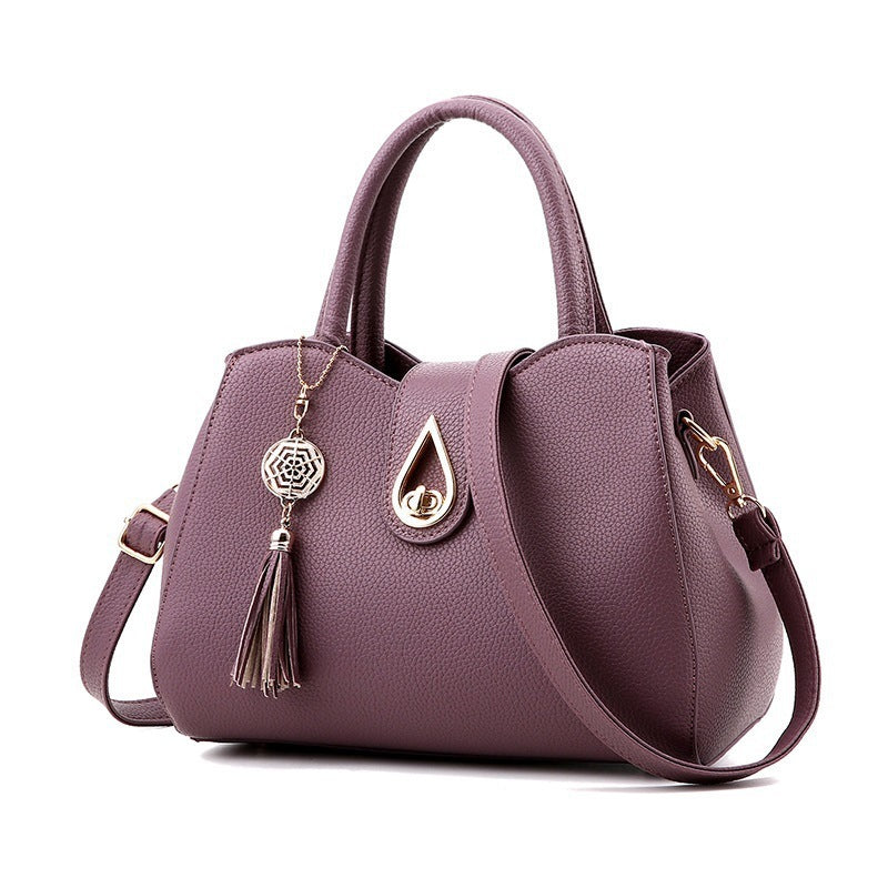 Women Handbag Bag Ladies Tassel High Quality PU Leather Totes Bags Brief Women Shoulder Bag Ladies Bags Women Handbag Bag Ladies Tassel High Quality PU Leather Totes Bags Brief Women Shoulder Bag Ladies Bags