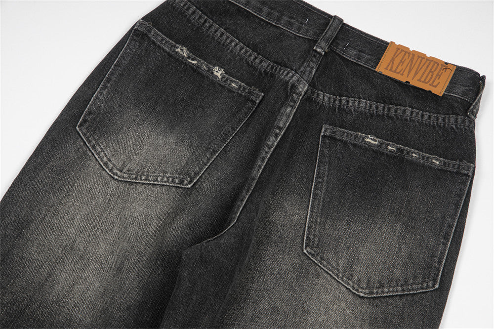 Fashion Personality Distressed Worn Jeans For Men Fashion Personality Distressed Worn Jeans For Men