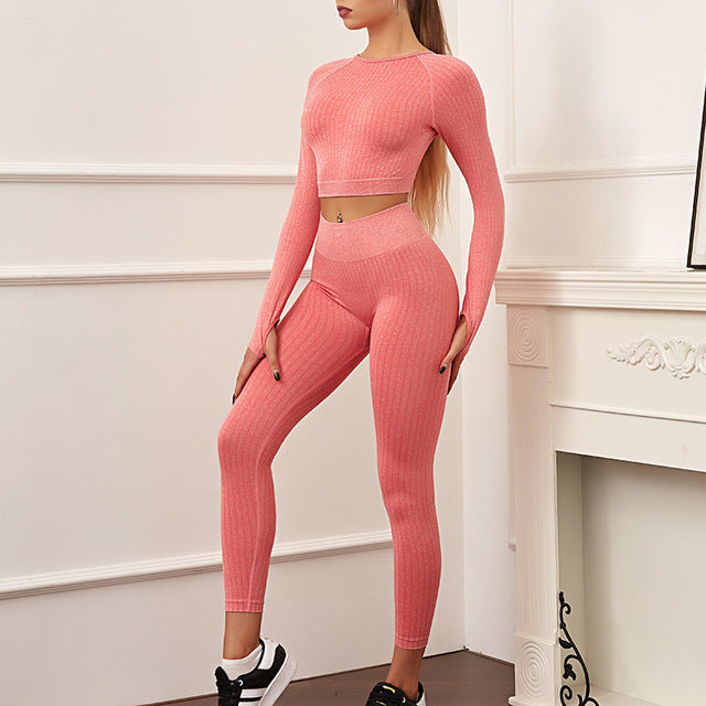 Winter New Women Suits Gym Fitness Leggings Winter New Women Suits Gym Fitness Leggings