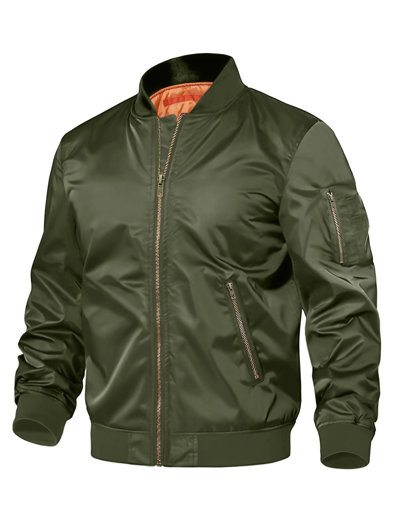 Mens Jacket New Spring Autumn Male Baseball Jackets Pilot Men Outwear Coat Zipper Men's Uniform Mens Jacket New Spring Autumn Male Baseball Jackets Pilot Men Outwear Coat Zipper Men's Uniform