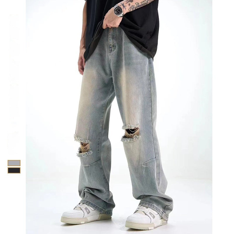 Basic All-matching Loose Straight Slimming Hiphop Pants Basic All-matching Loose Straight Slimming Hiphop Pants