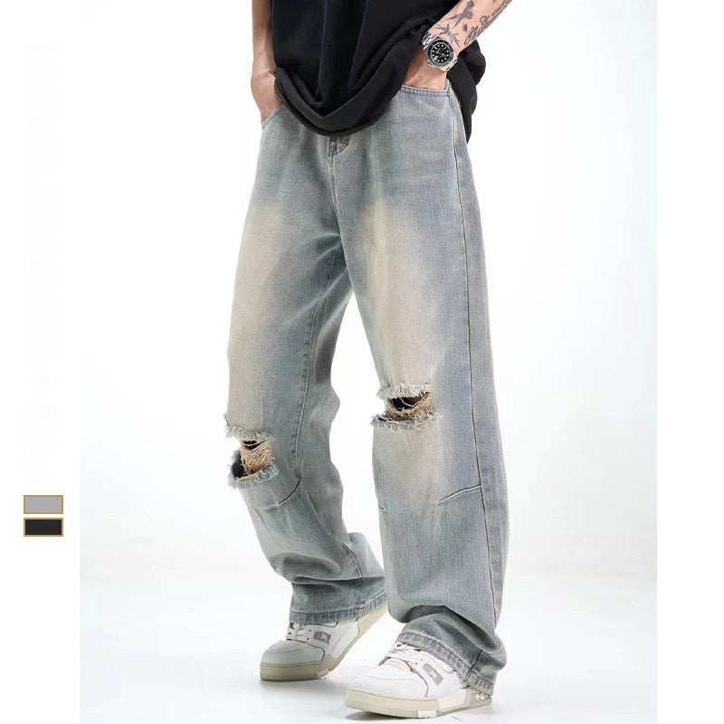 Basic All-matching Loose Straight Slimming Hiphop Pants Basic All-matching Loose Straight Slimming Hiphop Pants