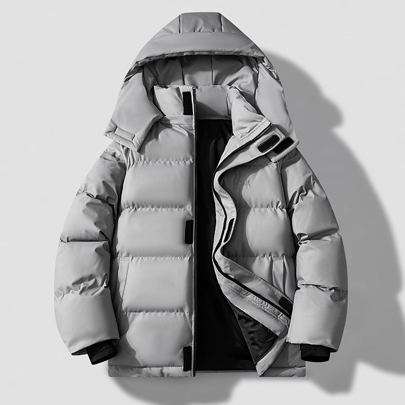 Warm Waterproof Fake Two-piece Cotton-padded Jacket Warm Waterproof Fake Two-piece Cotton-padded Jacket
