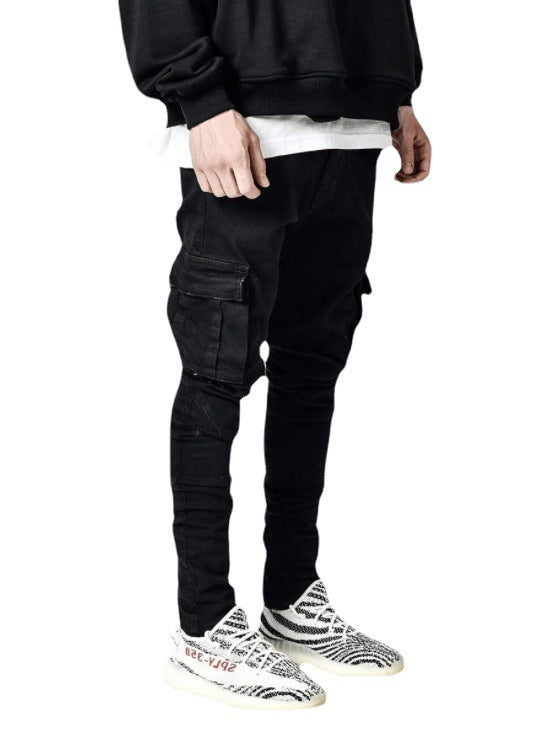 New Skinny Jeans With Side Pockets And Feet For Men New Skinny Jeans With Side Pockets And Feet For Men