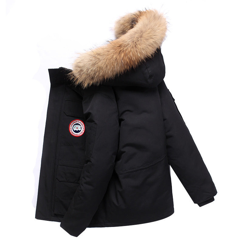 Winter Men's Mid-length Couple Outdoor Winter Men's Mid-length Couple Outdoor