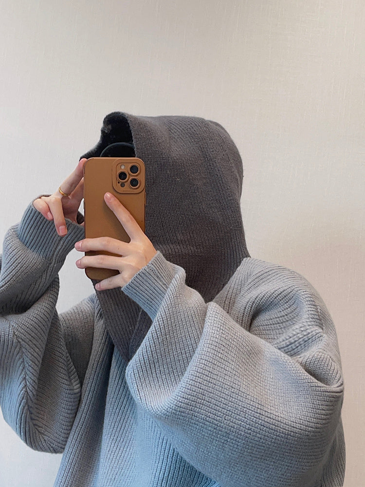 Hooded Sweater Knitted Coat For Men Hooded Sweater Knitted Coat For Men