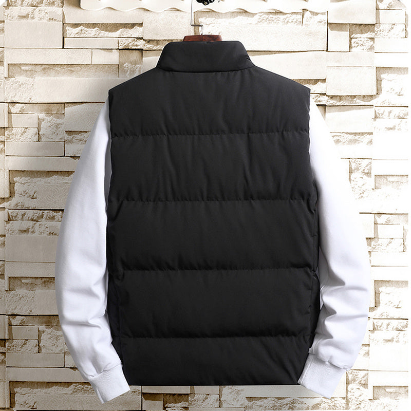 Autumn Men's Casual Cotton Vest Warm Autumn Men's Casual Cotton Vest Warm