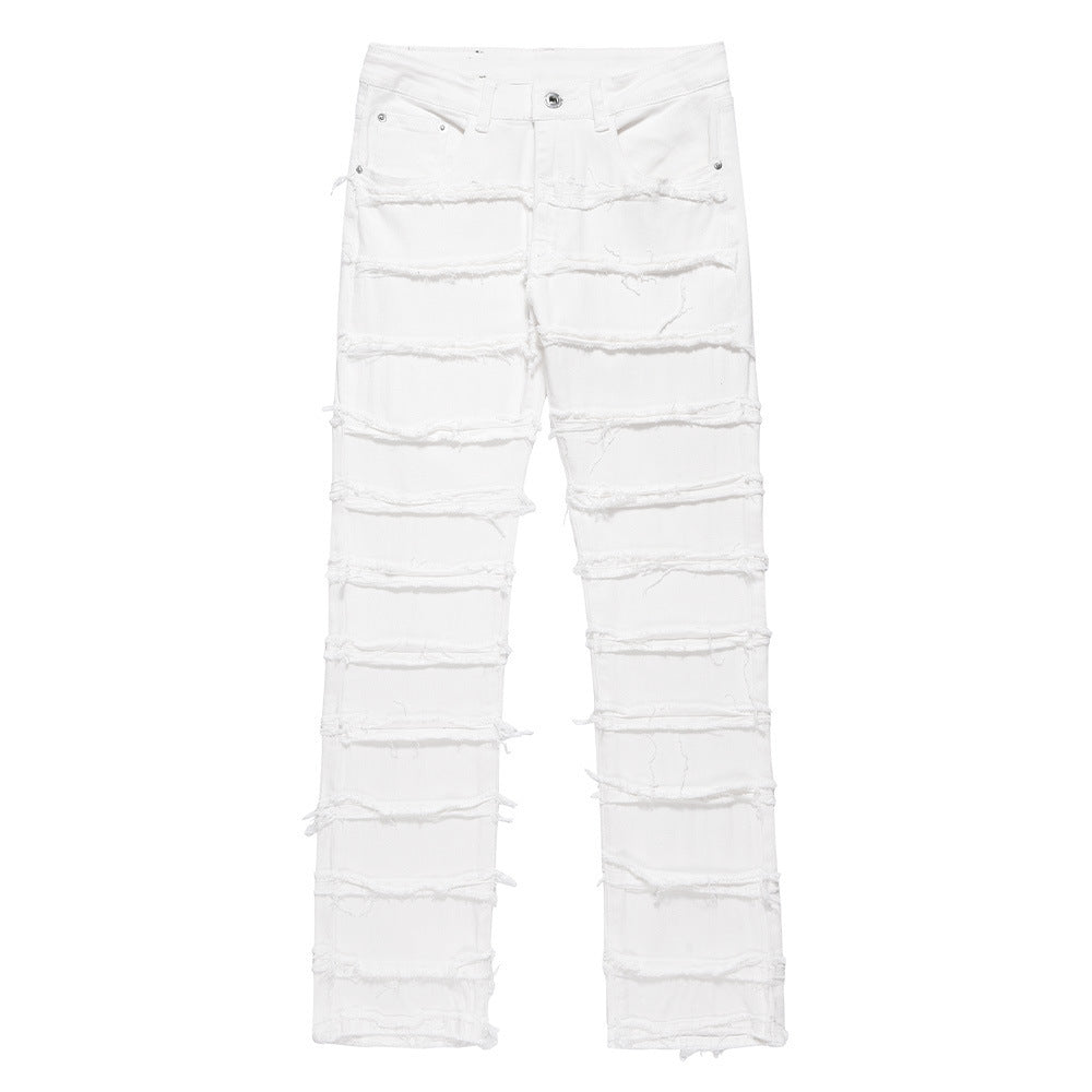 American High Street Personality Jeans Men American High Street Personality Jeans Men
