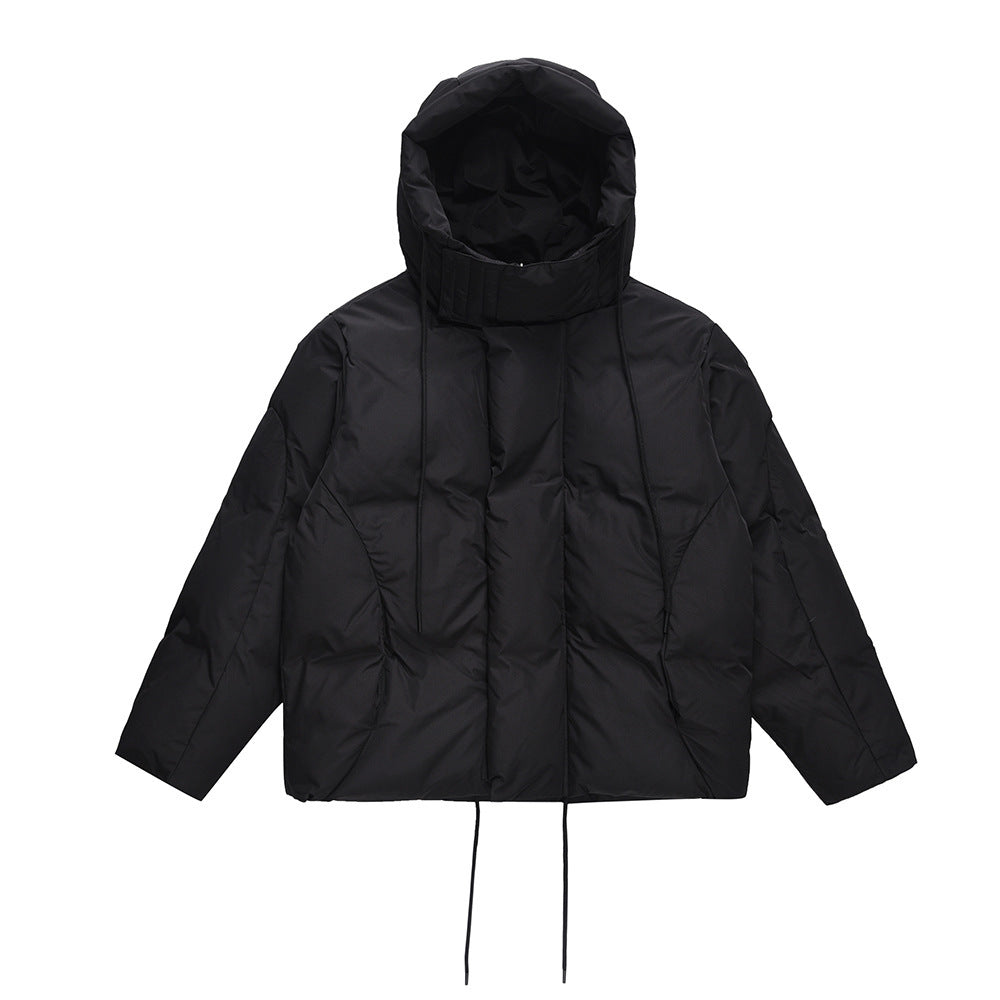 Thick Loose-fitting Hoodie Turtleneck Cotton-padded Jacket Thick Loose-fitting Hoodie Turtleneck Cotton-padded Jacket