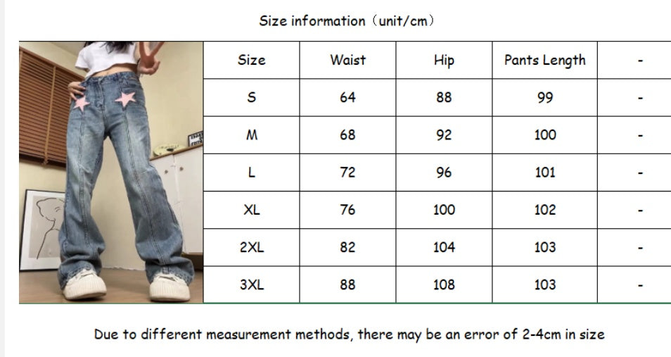 Design Sense XINGX Printed High Waist Hollow-out Jeans For Women Design Sense XINGX Printed High Waist Hollow-out Jeans For Women