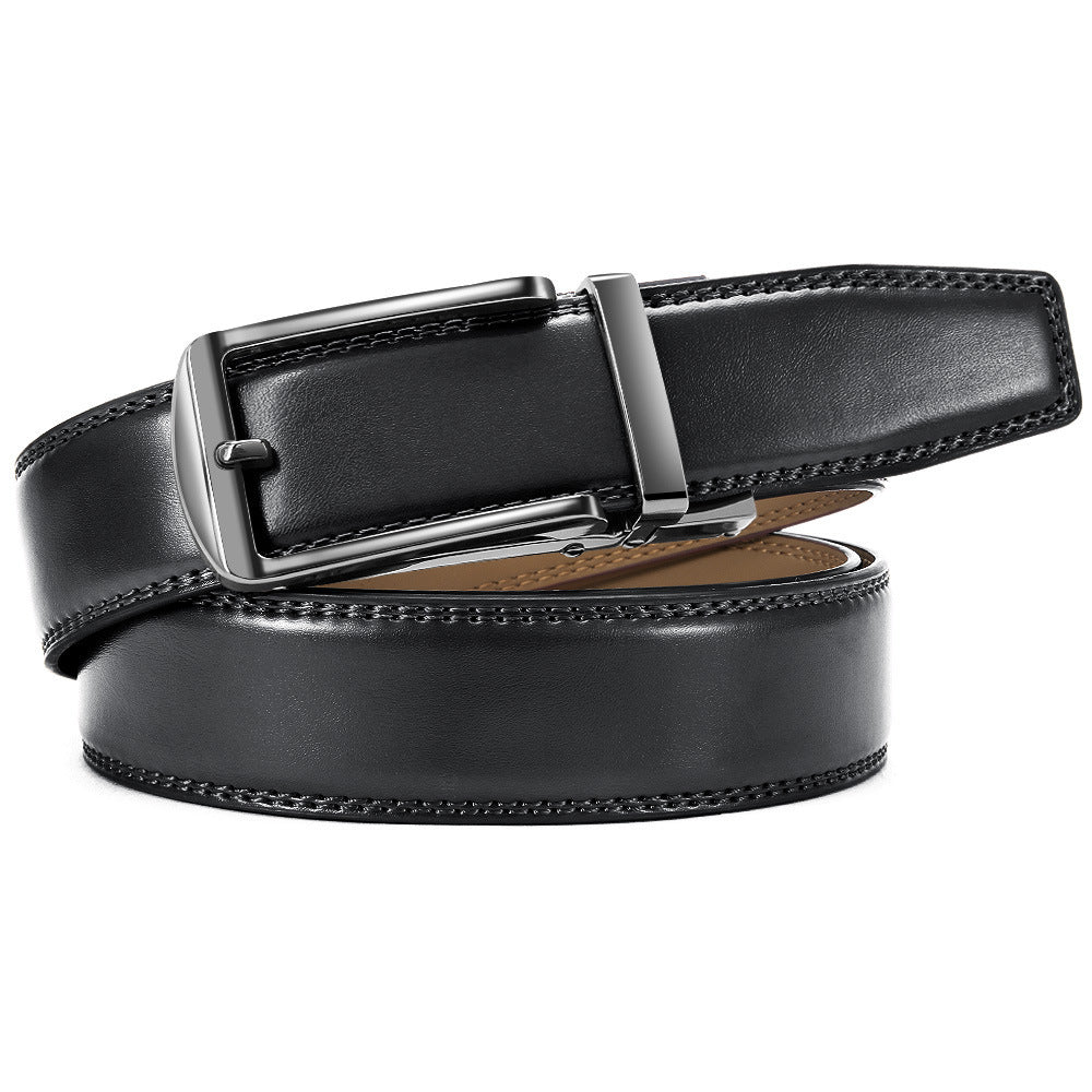 Reprint Anti-pull Alloy Automatic Buckle Belt Men Reprint Anti-pull Alloy Automatic Buckle Belt Men