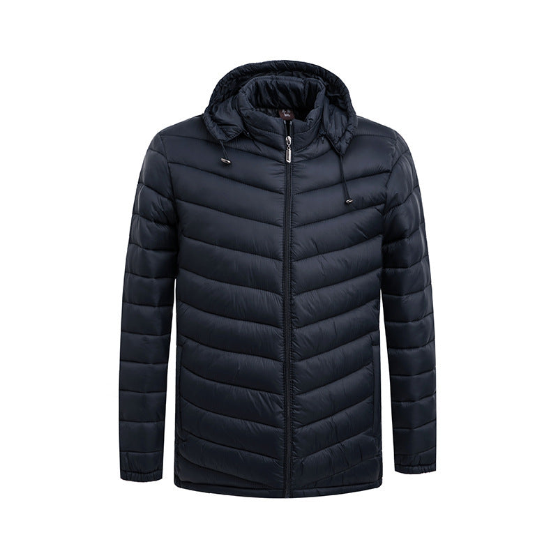 Cotton Coat Thin Silk Cotton Men's Outfit Cotton Jacket Double-sided Wear Cotton Coat Thin Silk Cotton Men's Outfit Cotton Jacket Double-sided Wear