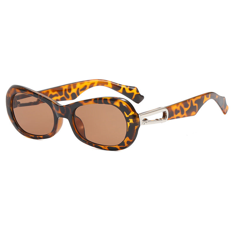 Fashion Oval Retro Sunglasses Trend Men And Women Fashion Oval Retro Sunglasses Trend Men And Women