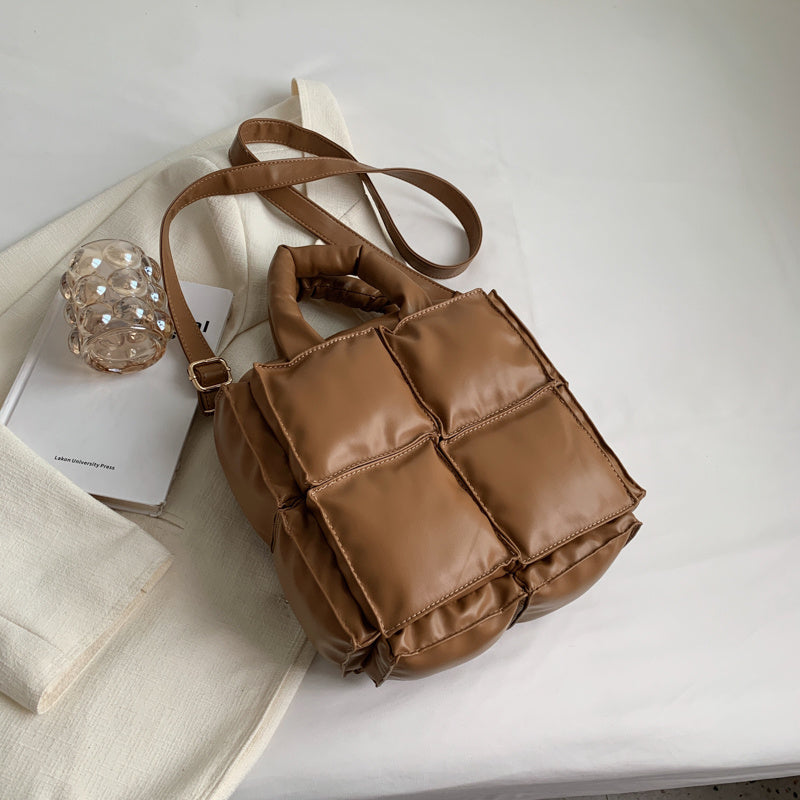 Bag Women's Stylish Plaid Handbag Bag Women's Stylish Plaid Handbag