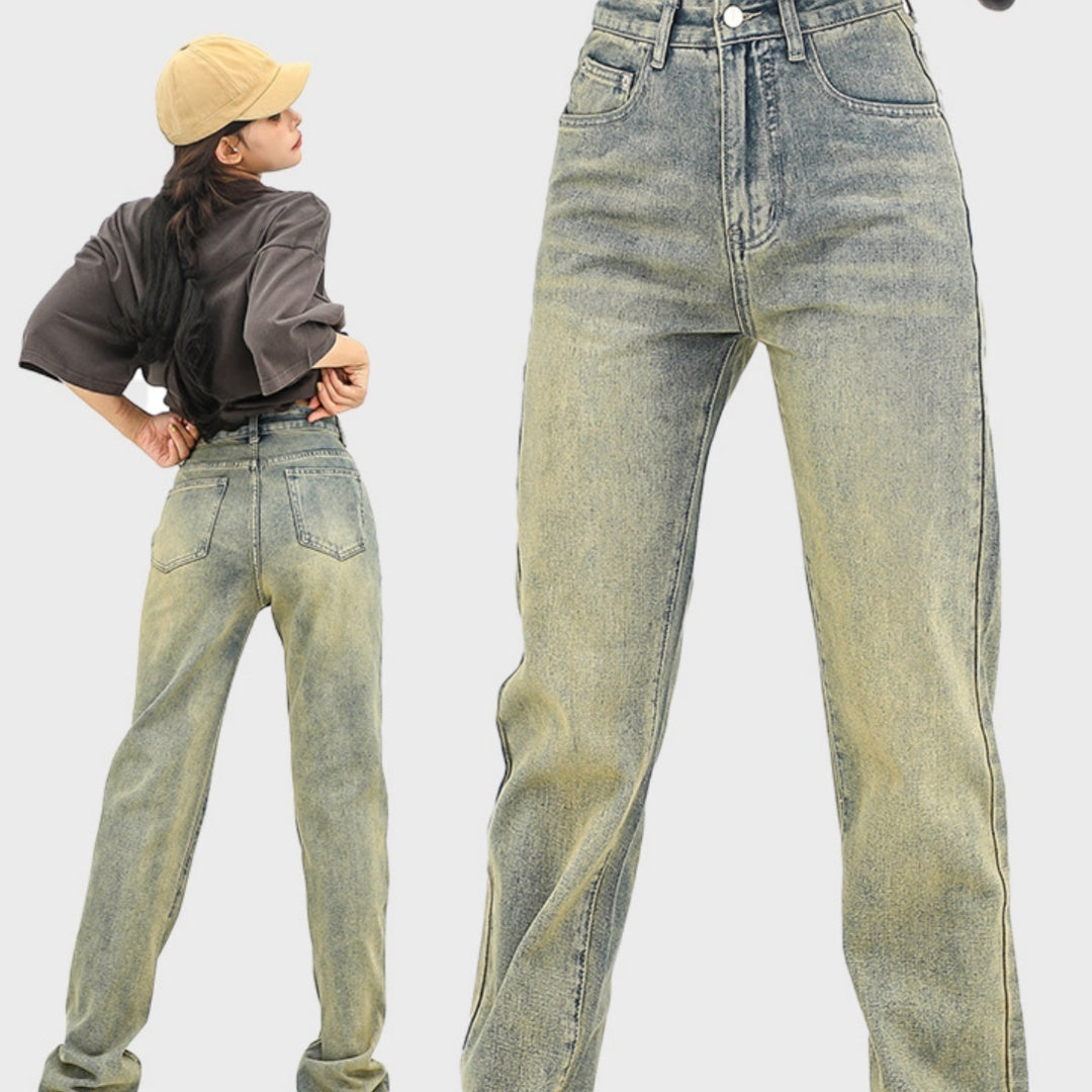 Retro Slim-fitting Fashion Brand Jeans Casual Straight-leg Jeans For Men Retro Slim-fitting Fashion Brand Jeans Casual Straight-leg Jeans For Men