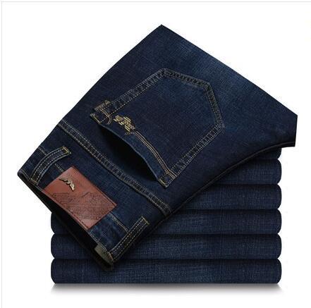 Elastic autumn and winter high grade male jeans business straight tube repair brand jeans men loose size men's wear Elastic autumn and winter high grade male jeans business straight tube repair brand jeans men loose size men's wear