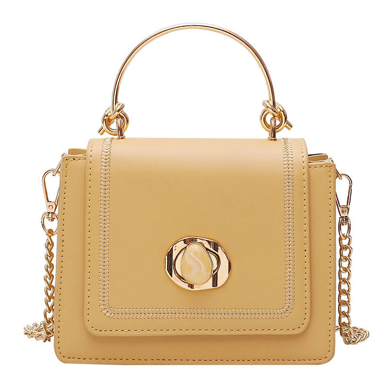 Personalized lock metal handbag Personalized lock metal handbag