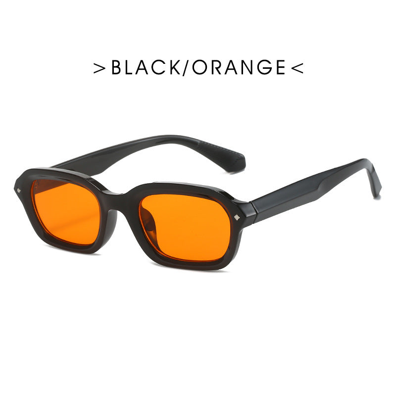 Retro High-grade Narrow Frame Square Sunglasses Women Retro High-grade Narrow Frame Square Sunglasses Women