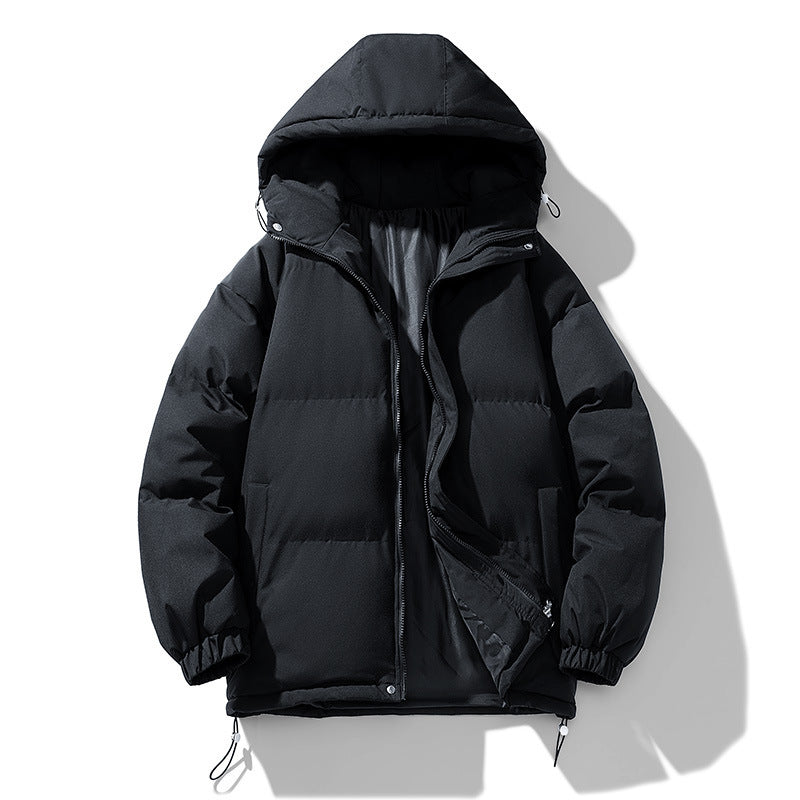 Men's Hoodie Padded Coat Thickened Cotton-padded Clothes Loose Casual Cotton-padded Jacket Men's Hoodie Padded Coat Thickened Cotton-padded Clothes Loose Casual Cotton-padded Jacket