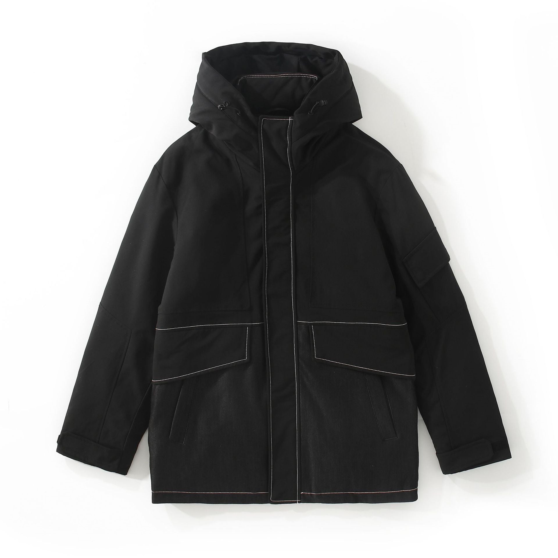Down Hooded Winter All-match Jacket Men Down Hooded Winter All-match Jacket Men
