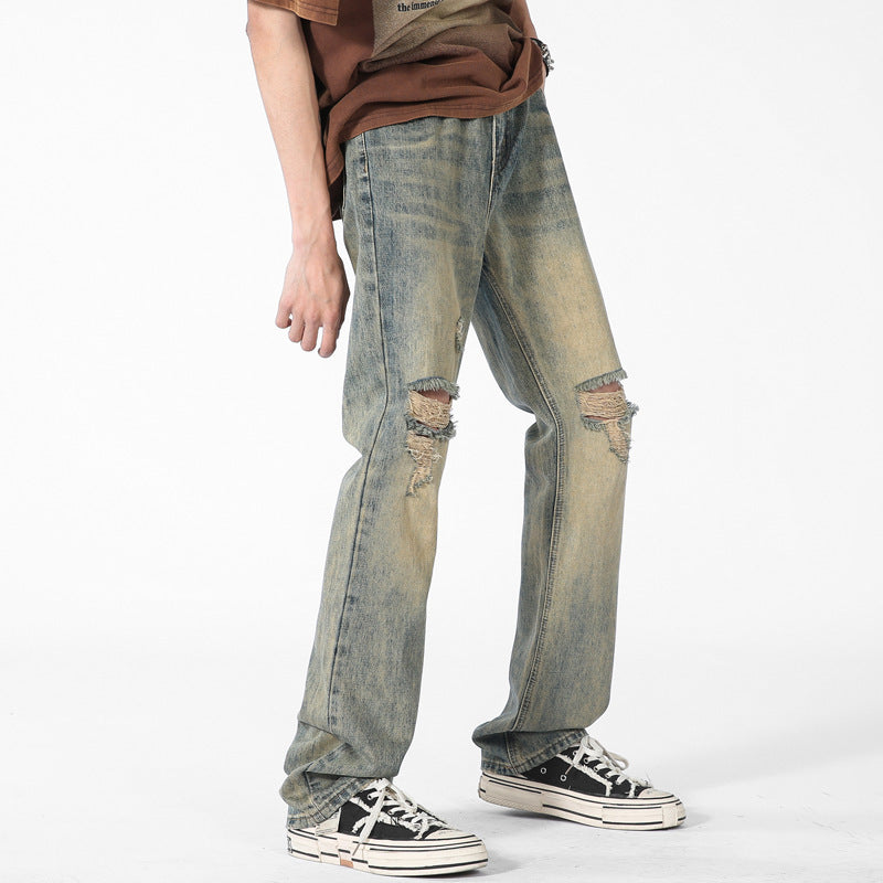 Men's High Street Fashion Brand Loose Casual Trousers Men's High Street Fashion Brand Loose Casual Trousers