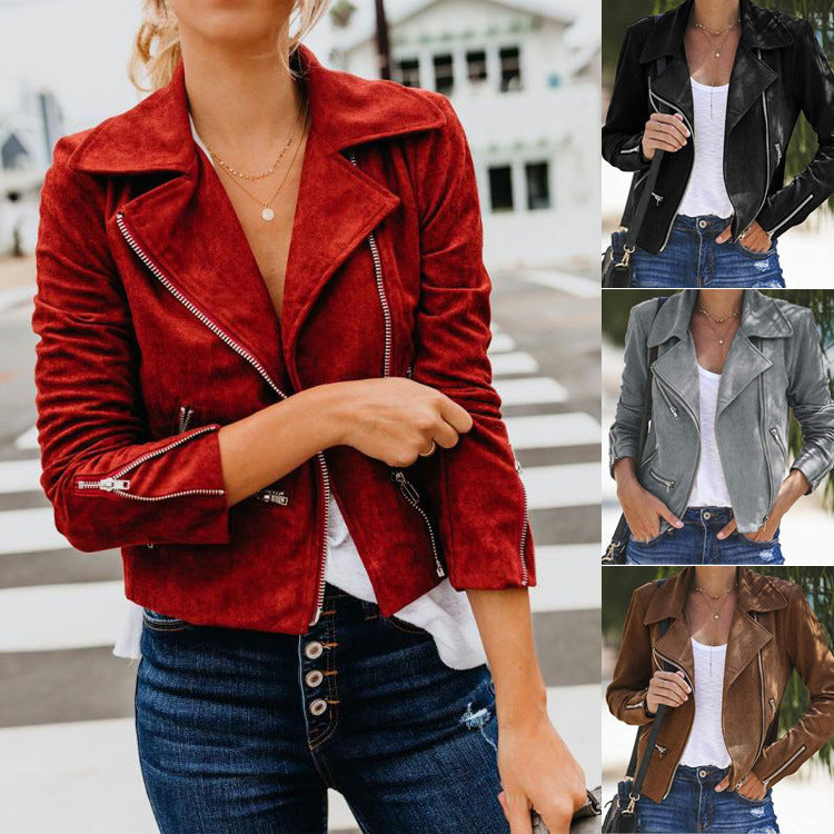 Women's fall  winter short jacket jacket Women's fall  winter short jacket jacket