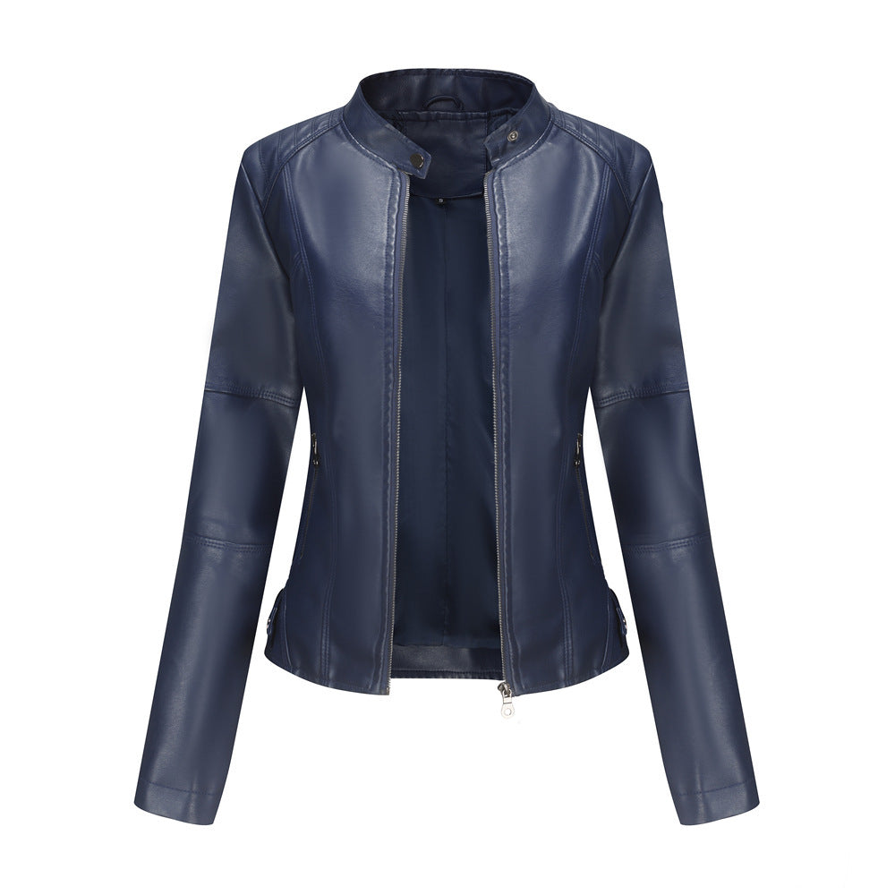 European And American Women's Leather Jackets European And American Women's Leather Jackets