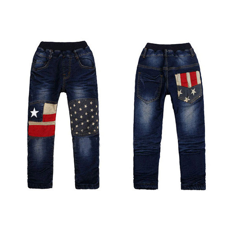 Boy patchwork jeans Boy patchwork jeans