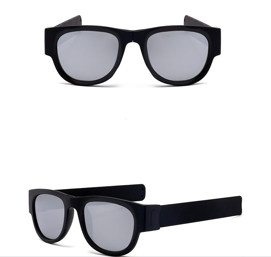 Bracelet Folding Sunglasses for Men and Women Polarized Sports Fashion Riding Pop-up Mirror Wrist Sunglasses Bracelet Folding Sunglasses for Men and Women Polarized Sports Fashion Riding Pop-up Mirror Wrist Sunglasses