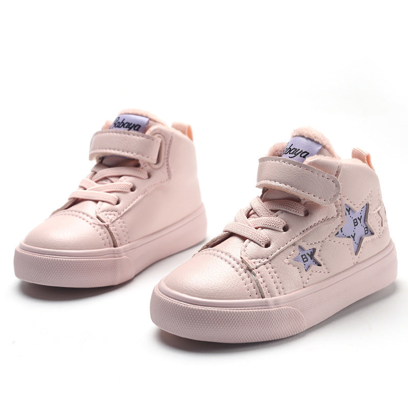 Stars Toddler Shoes Warm Cotton Shoes Sneakers Stars Toddler Shoes Warm Cotton Shoes Sneakers