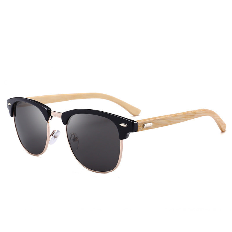 New fashion sunglasses men's classic bamboo legs bamboo glasses sunglasses sunglasses driving mirror New fashion sunglasses men's classic bamboo legs bamboo glasses sunglasses sunglasses driving mirror