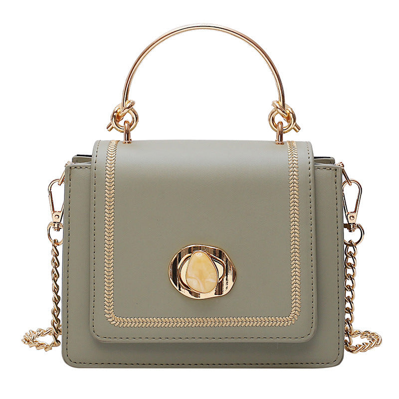 Personalized lock metal handbag Personalized lock metal handbag